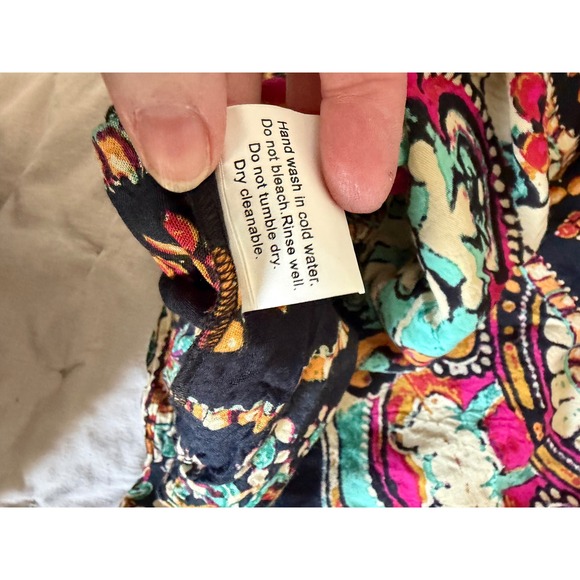 Earthbound Trading Maxi Skirt L Black Hippie Boho Free-Spirited Summer Festival - Picture 8 of 11